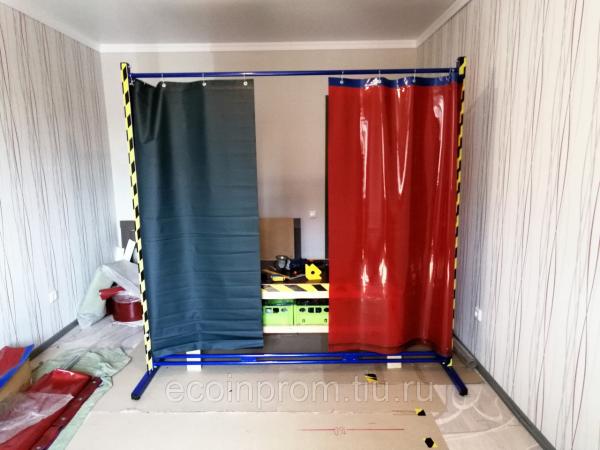 Сварочный экран Г образный — фото 2